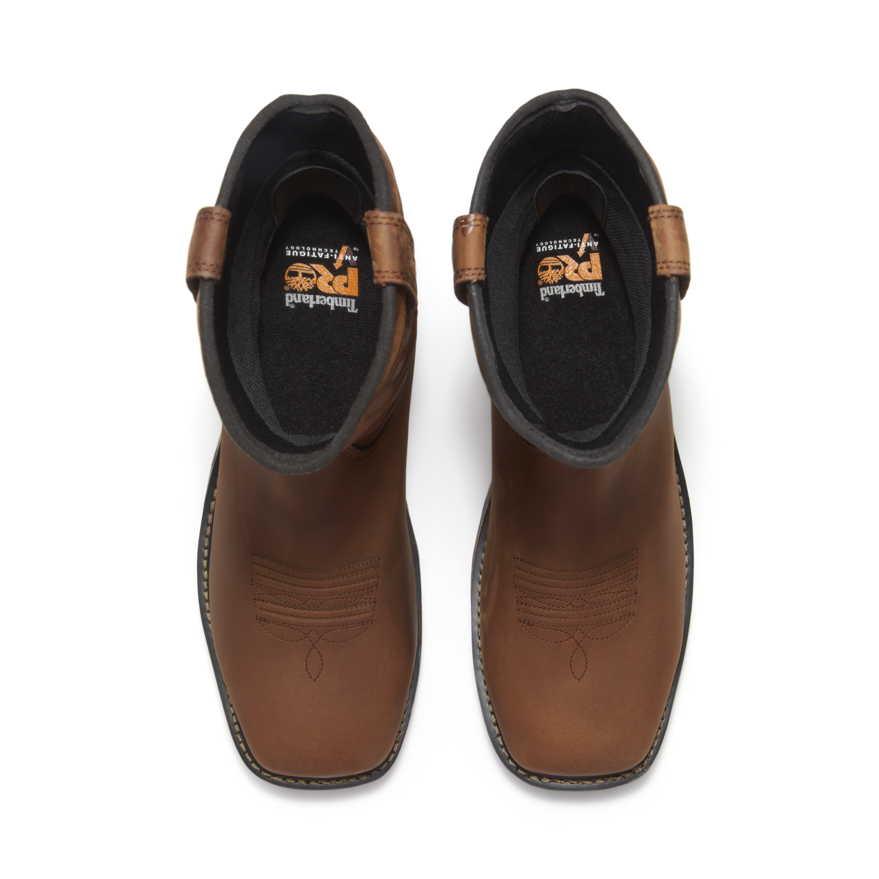 Men's Timberland PRO TRUE GRIT USA PULL-ON CT WP - BROWN - TB0A64CQEM41