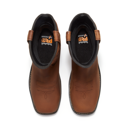 Men's Timberland PRO TRUE GRIT USA PULL-ON CT WP - BROWN - TB0A64CQEM41