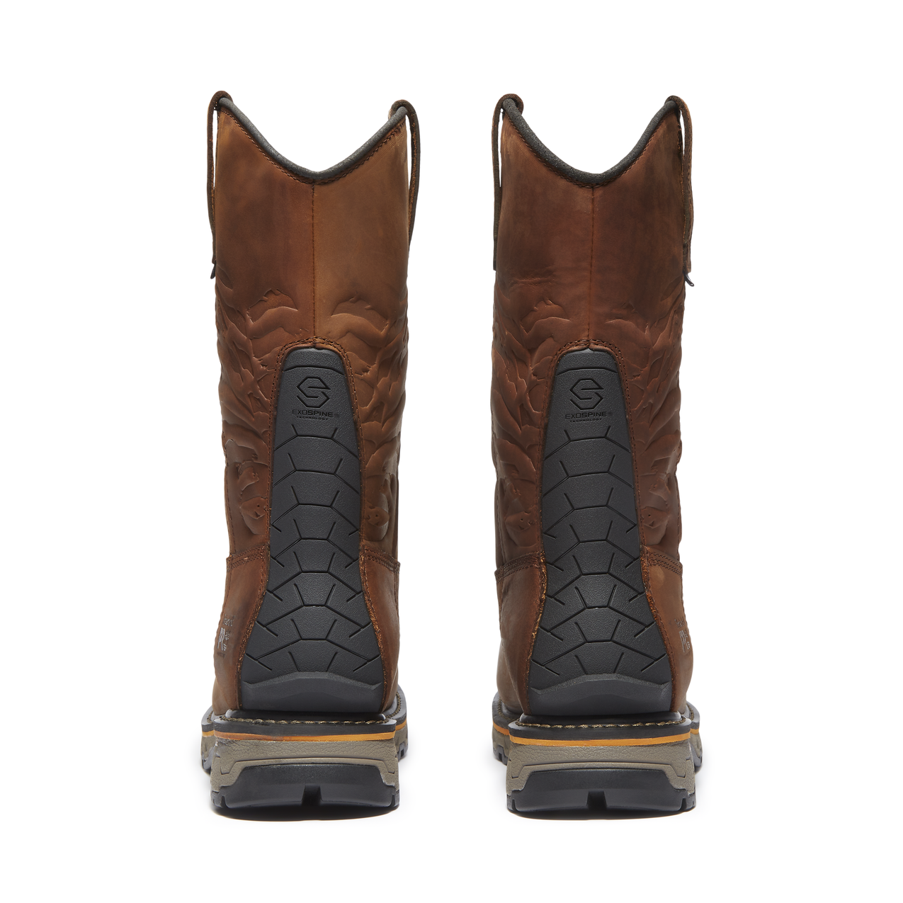 Men's Timberland PRO TRUE GRIT USA PULL-ON CT WP - BROWN - TB0A64CQEM41