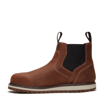 Men's Timberland PRO IRVINE CHELSEA SOFT TOE - BROWN - TB0A66BUEM41