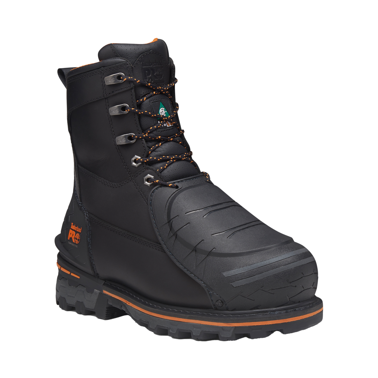 Men's Timberland PRO 8 IN BOONDOCK EMG CT FP INS CSA 200G - BLACK - TB0A66G7EDW1