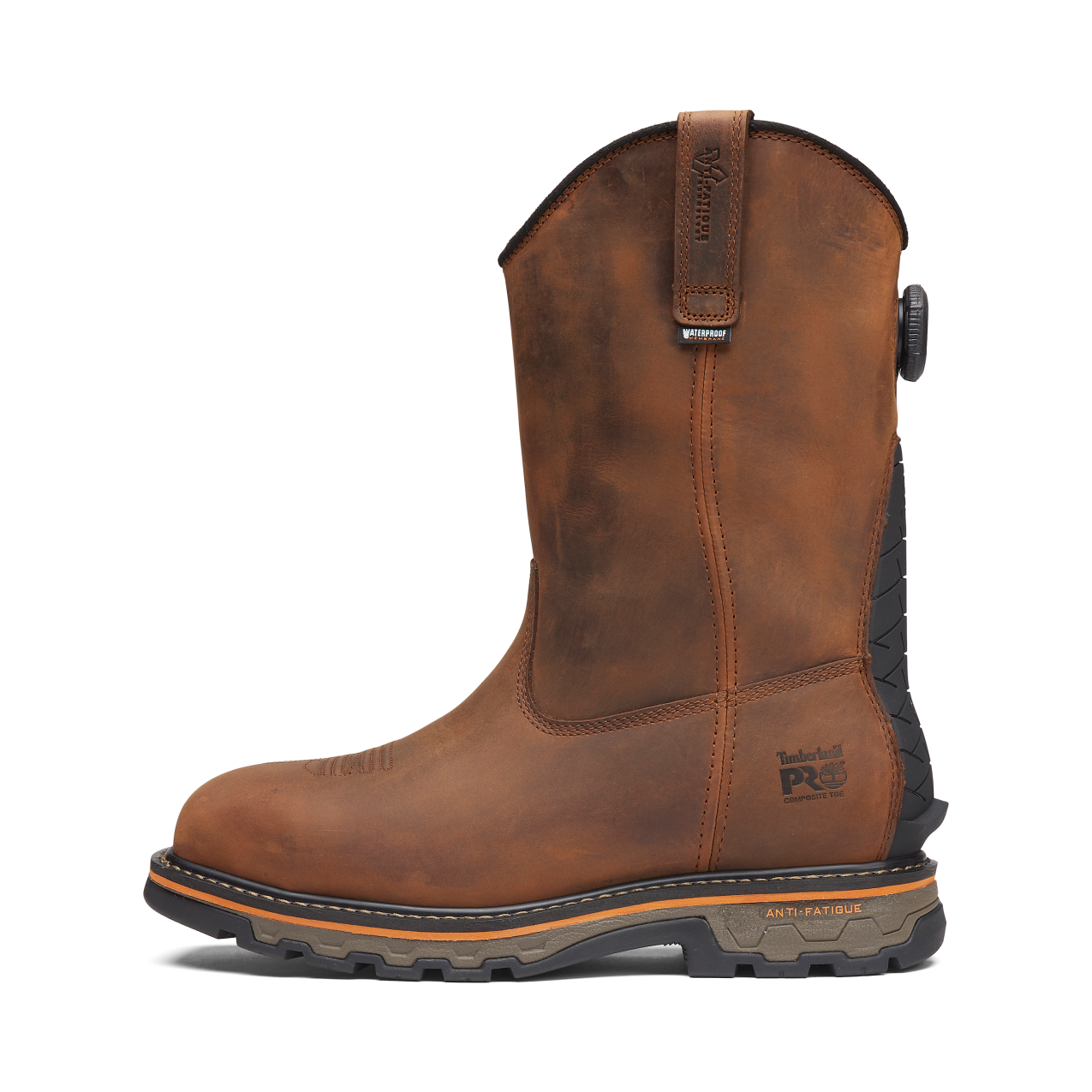 Men's Timberland PRO TRUE GRIT PULLON BOA NT WP - BROWN - TB0A66JQEM41