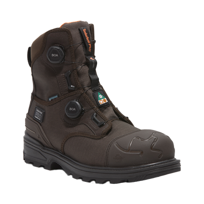 Men's Timberland PRO 8 IN MAGNITUDE BOA CT WP FP CSA - BROWN - TB0A66MKELE1