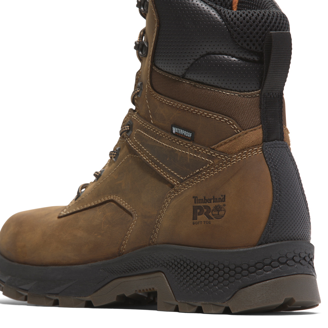 Men's Timberland PRO 8 IN TITAN® EV WP - BROWN - TB0A66QQEM41