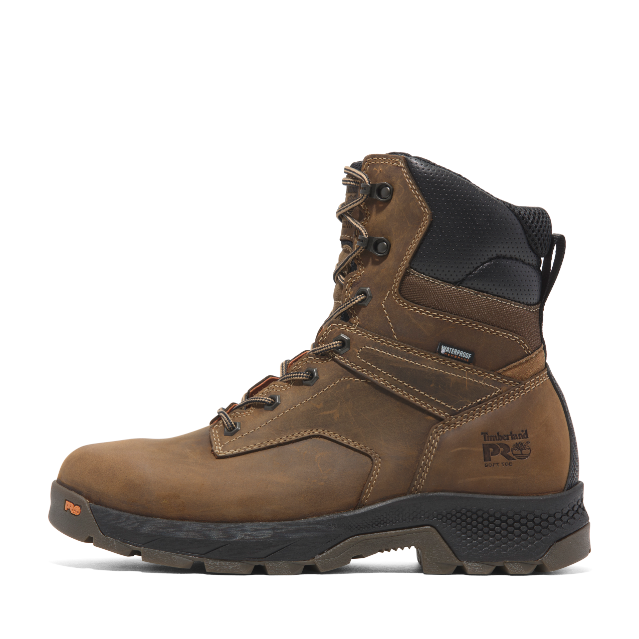 Men's Timberland PRO 8 IN TITAN® EV WP - BROWN - TB0A66QQEM41