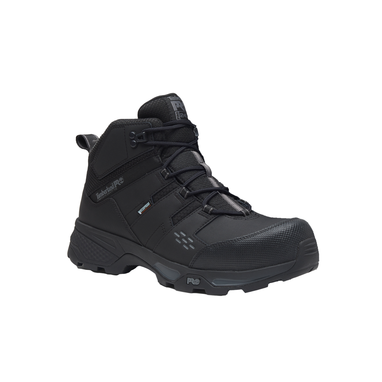 Men's Timberland PRO SWITCHBACK LT CT WP GRIPMAX ICE - BLACK - TB0A6763EDX1