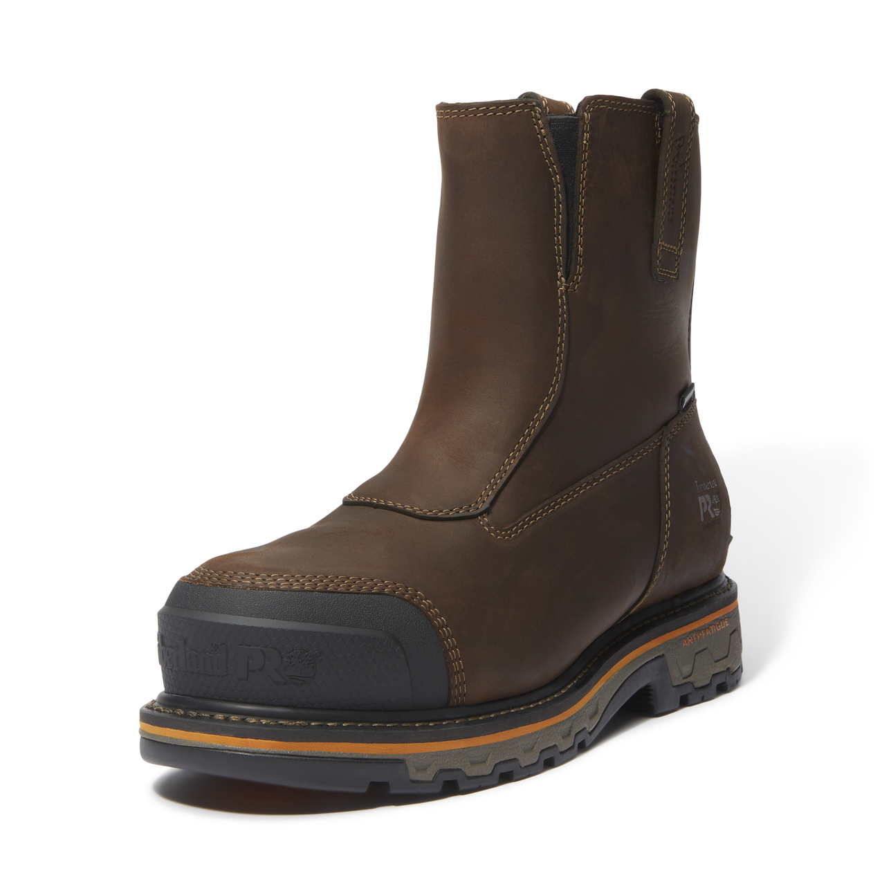 Men's Timberland PRO TRUE GRIT CHELSEA CT WP - BROWN - TB0A67QKW011