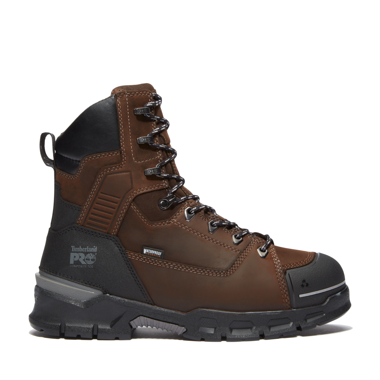 Men's Timberland PRO 8 IN ENDURANCE EV CT WP INS 200G CSA - BROWN - TB0A67TQEM41