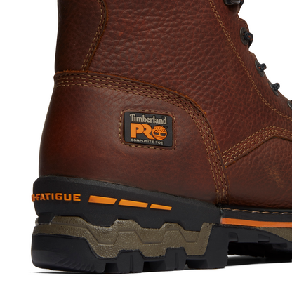 Men's Timberland PRO 8IN BOONDOCK CT WP - BROWN - TB11112A2101