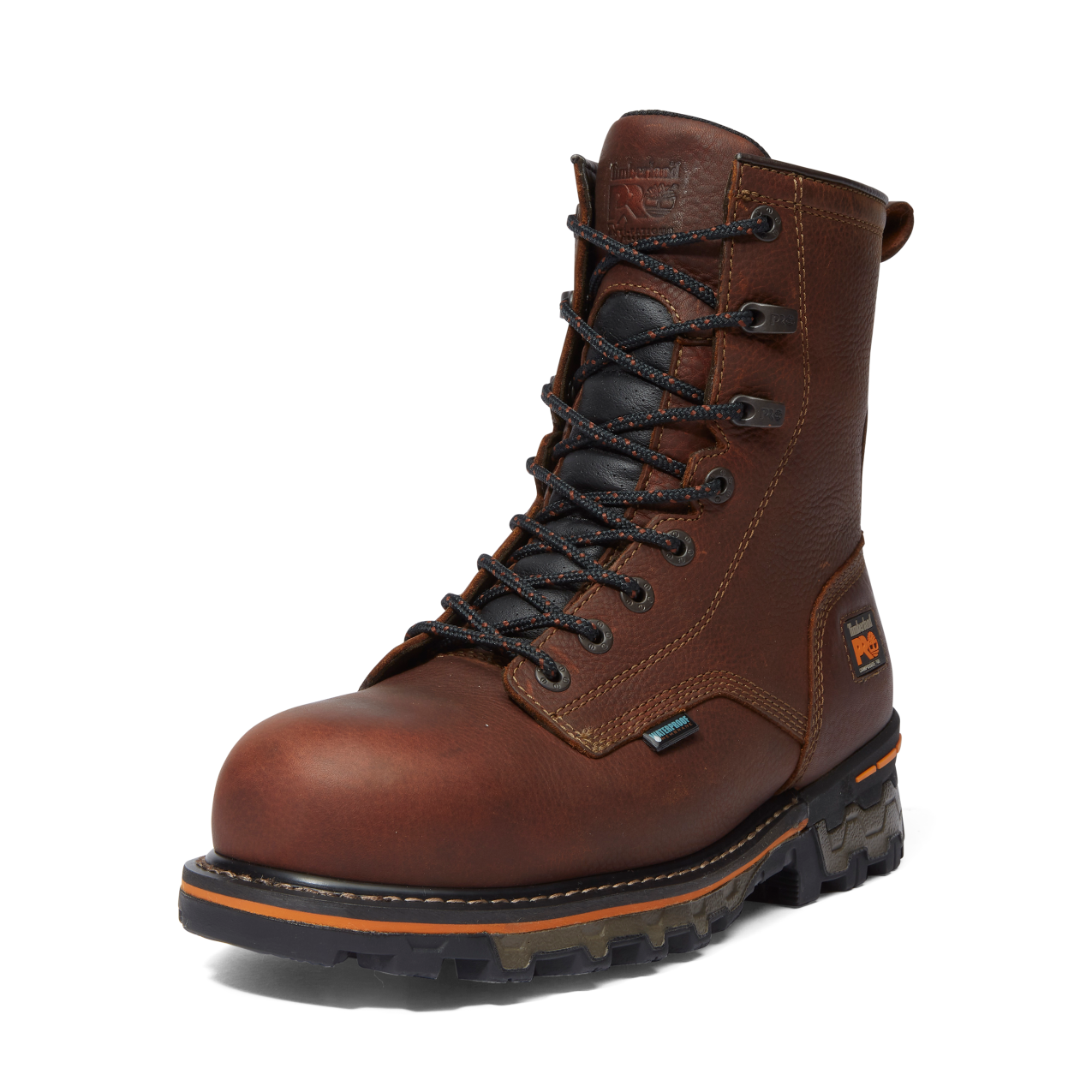 Men's Timberland PRO 8IN BOONDOCK CT WP - BROWN - TB11112A2101