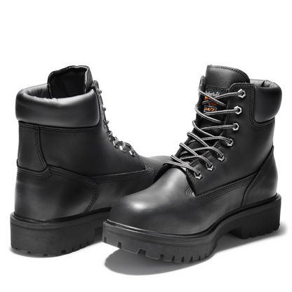 Men's Timberland PRO 6IN DIRECT ATTACH ST WP INS 200G - BLACK - TB1260380011