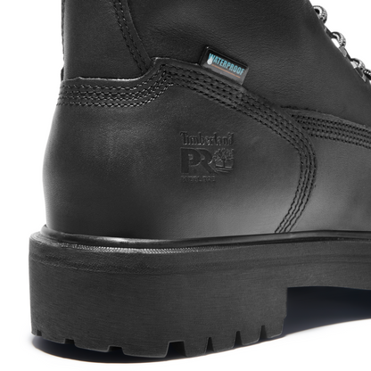 Men's Timberland PRO 6IN DIRECT ATTACH ST WP INS 200G - BLACK - TB1260380011