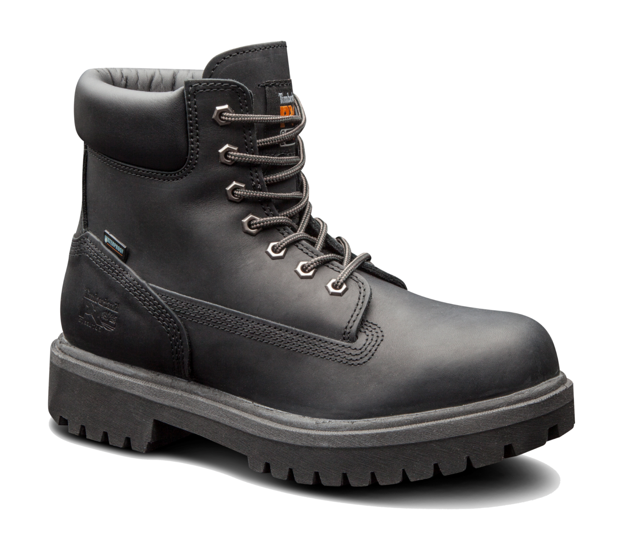Men's Timberland PRO 6IN DIRECT ATTACH ST WP INS 200G - BLACK - TB1260380011