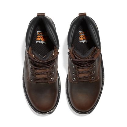 Men's Timberland PRO 6IN PIT BOSS - BROWN - TB1330462141