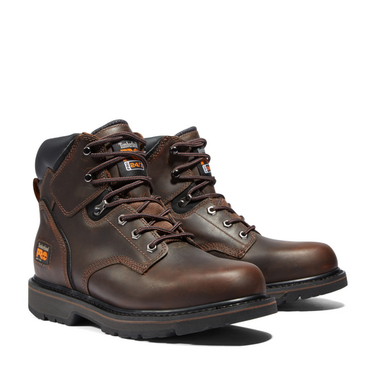 Men's Timberland PRO 6IN PIT BOSS - BROWN - TB1330462141