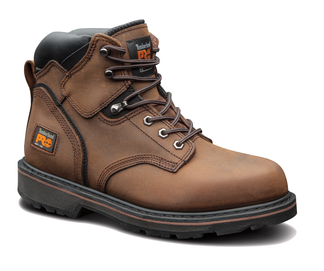 Men's Timberland PRO 6IN PIT BOSS - BROWN - TB1330462141