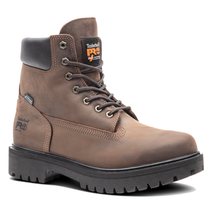 Men's Timberland PRO 6IN DIRECT ATTACH WP INS 200G - BROWN - TB1380202421