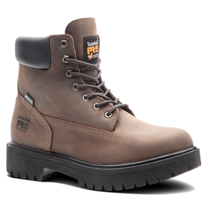 Men's Timberland PRO 6IN DIRECT ATTACH ST WP INS 200G - BROWN - TB1380212421