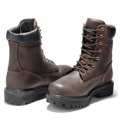Men's Timberland PRO 8IN DIRECT ATTACH WP INS 400G - BROWN - TB1380222421