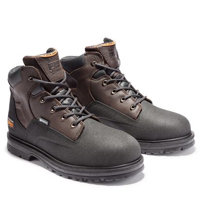 Men's Timberland PRO 6IN POWERWELT ST WP - BROWN - TB1470012421