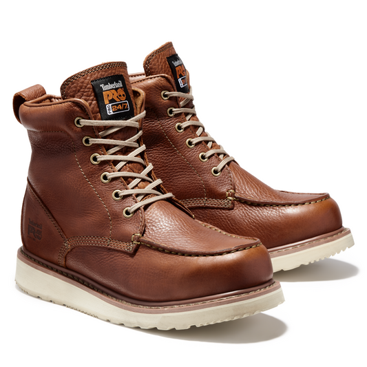 Men's Timberland PRO 6IN TIMBERLAND PRO WEDGE - BROWN - TB1530092141