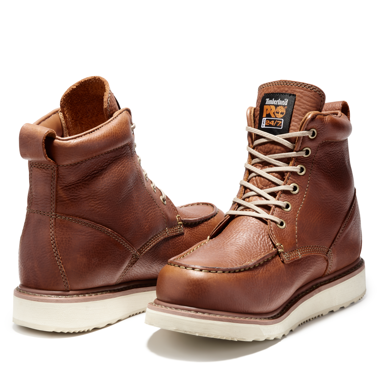 Men's Timberland PRO 6IN TIMBERLAND PRO WEDGE - BROWN - TB1530092141