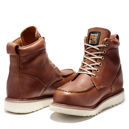 Men's Timberland PRO 6IN TIMBERLAND PRO WEDGE - BROWN - TB1530092141