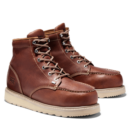 Men's Timberland PRO 6IN BARSTOW WEDGE AL - BROWN - TB1885592141
