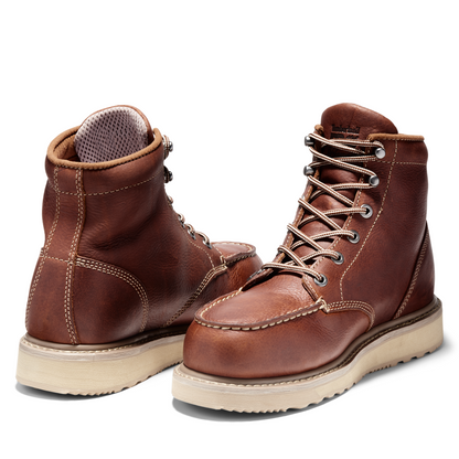 Men's Timberland PRO 6IN BARSTOW WEDGE AL - BROWN - TB1885592141
