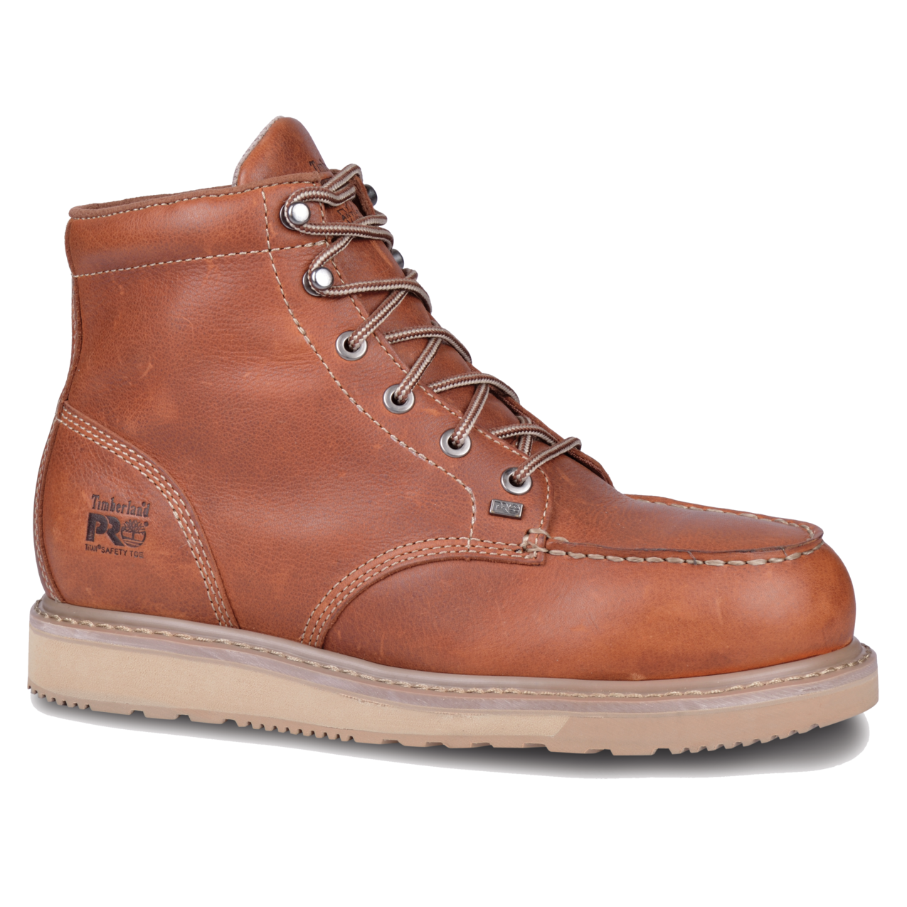 Men's Timberland PRO 6IN BARSTOW WEDGE AL - BROWN - TB1885592141