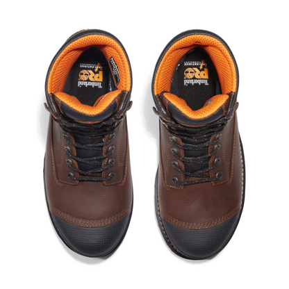 Men's Timberland PRO 8IN BOONDOCK CT WP INS 600G - BROWN - TB1896282141