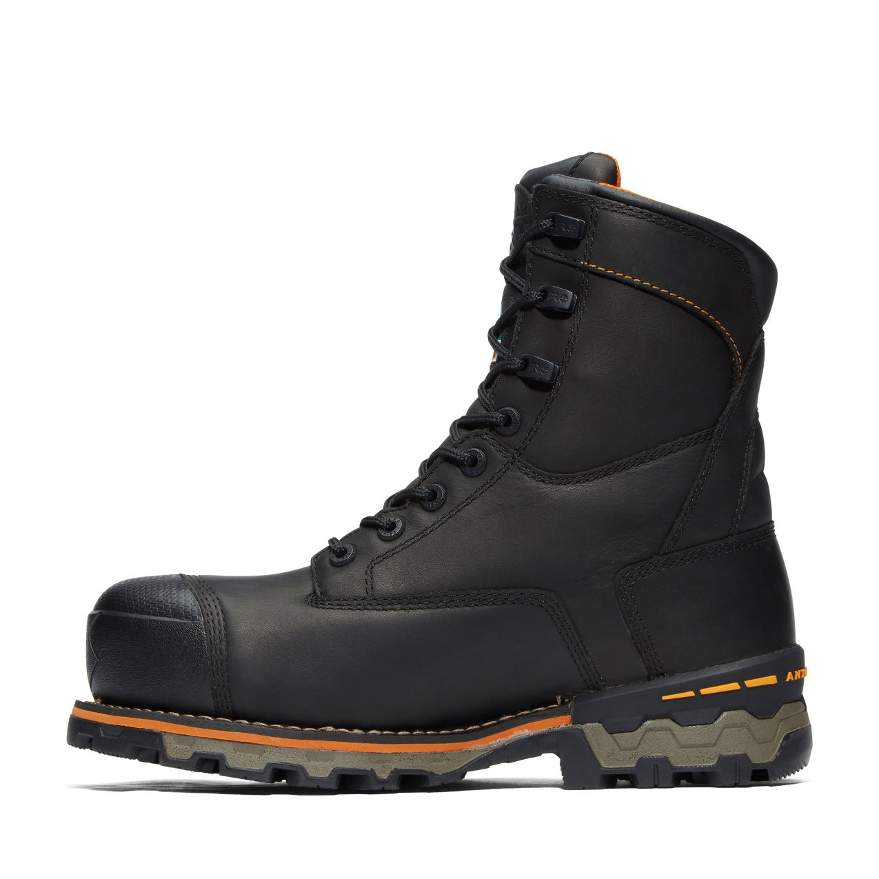 Men's Timberland PRO 8IN BOONDOCK CT WP FP INS 200G CSA - BLACK - TB1896450011