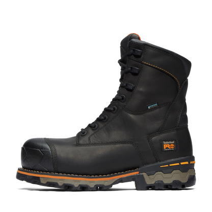 Men's Timberland PRO 8IN BOONDOCK CT WP FP INS 200G CSA - BLACK - TB1896450011