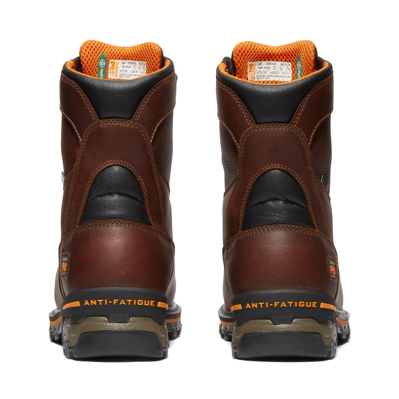 Men's Timberland PRO 8IN BOONDOCK CT WP FP INS 200G CSA - BROWN - TB1896462141