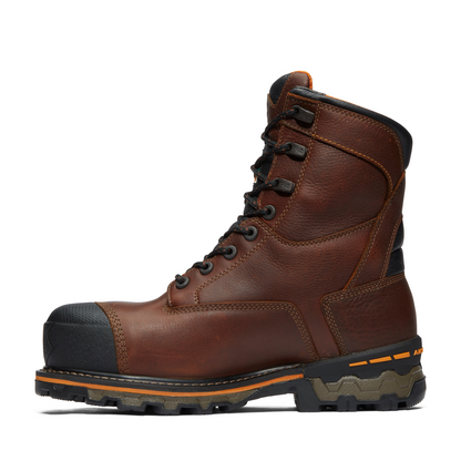 Men's Timberland PRO 8IN BOONDOCK CT WP FP INS 200G CSA - BROWN - TB1896462141