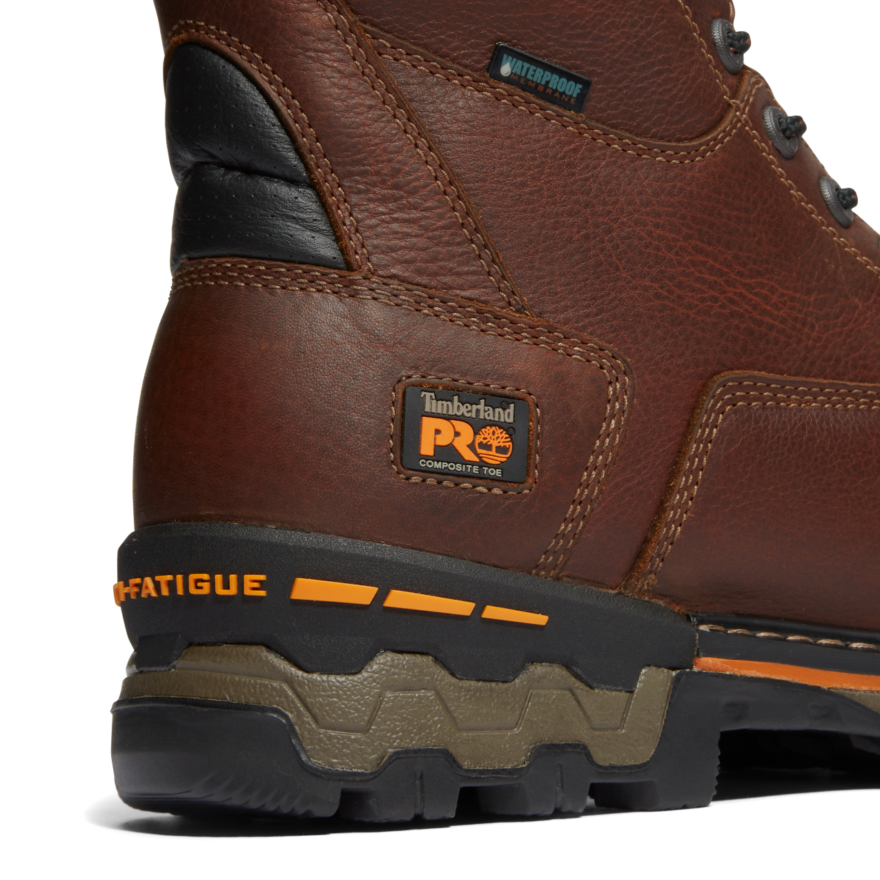 Men's Timberland PRO 8IN BOONDOCK CT WP FP INS 200G CSA - BROWN - TB1896462141