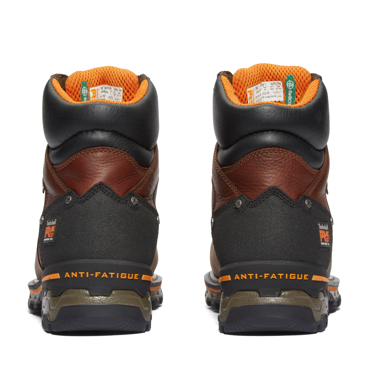 Men's Timberland PRO 6IN BOONDOCK CT WP INS 400G - BROWN - TB1926412141
