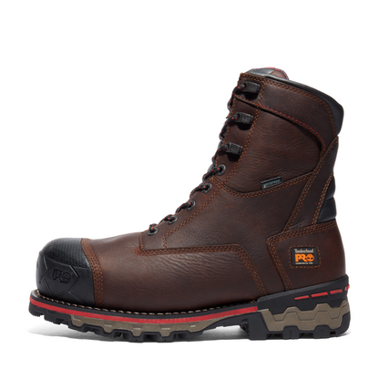 Men's Timberland PRO 8IN BOONDOCK CT WP INS 1000G - BROWN - TB1A128P2141