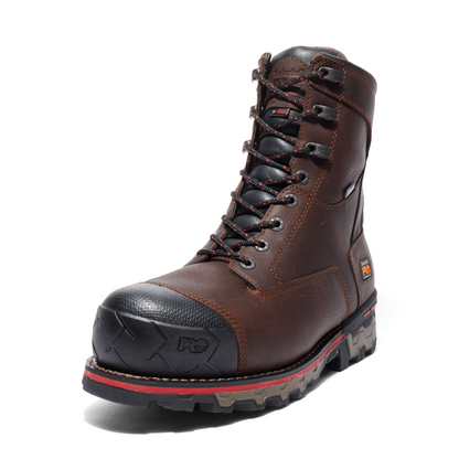 Men's Timberland PRO 8IN BOONDOCK CT WP INS 1000G - BROWN - TB1A128P2141