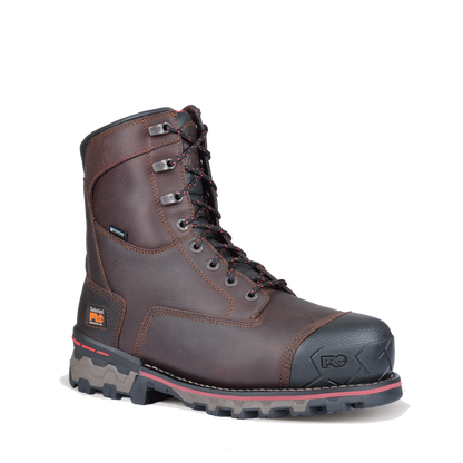 Men's Timberland PRO 8IN BOONDOCK CT WP INS 1000G - BROWN - TB1A128P2141