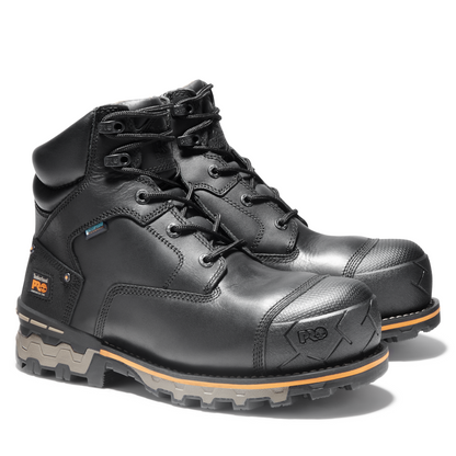 Men's Timberland PRO 6IN BOONDOCK CT WP - BLACK - TB1A1FZP0011