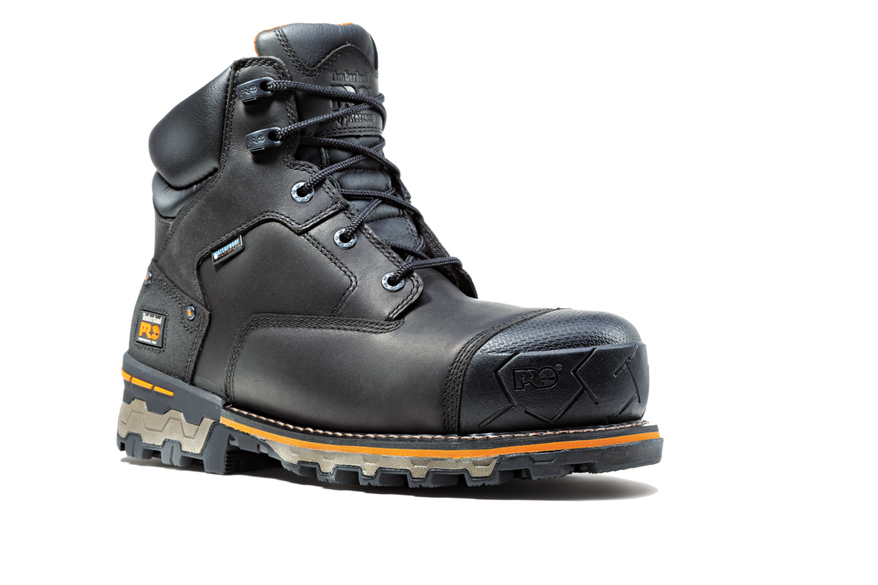 Men's Timberland PRO 6IN BOONDOCK CT WP - BLACK - TB1A1FZP0011