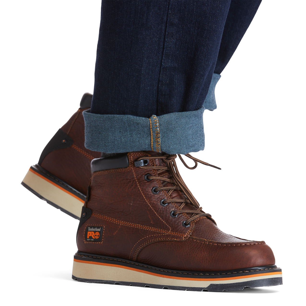 Men's Timberland PRO 6IN GRIDWORKS WP - BROWN - TB1A1KRQ2141