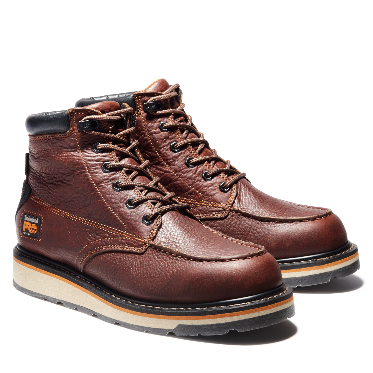 Men's Timberland PRO 6IN GRIDWORKS WP - BROWN - TB1A1KRQ2141