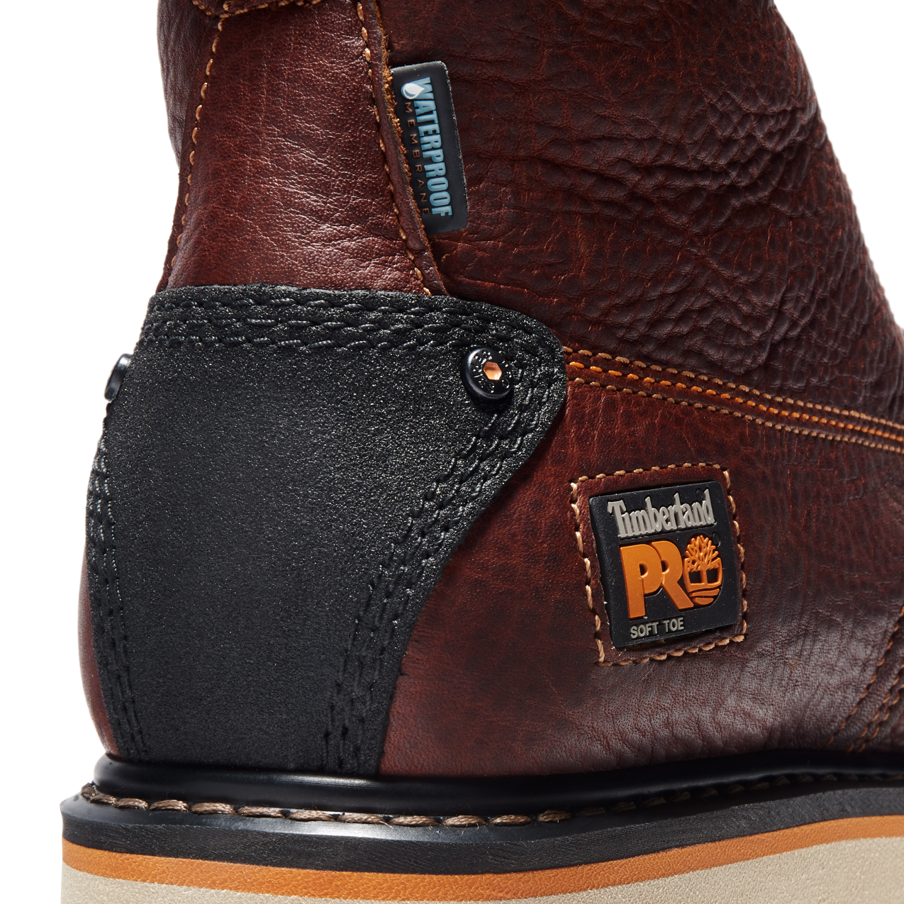 Men's Timberland PRO 6IN GRIDWORKS WP - BROWN - TB1A1KRQ2141