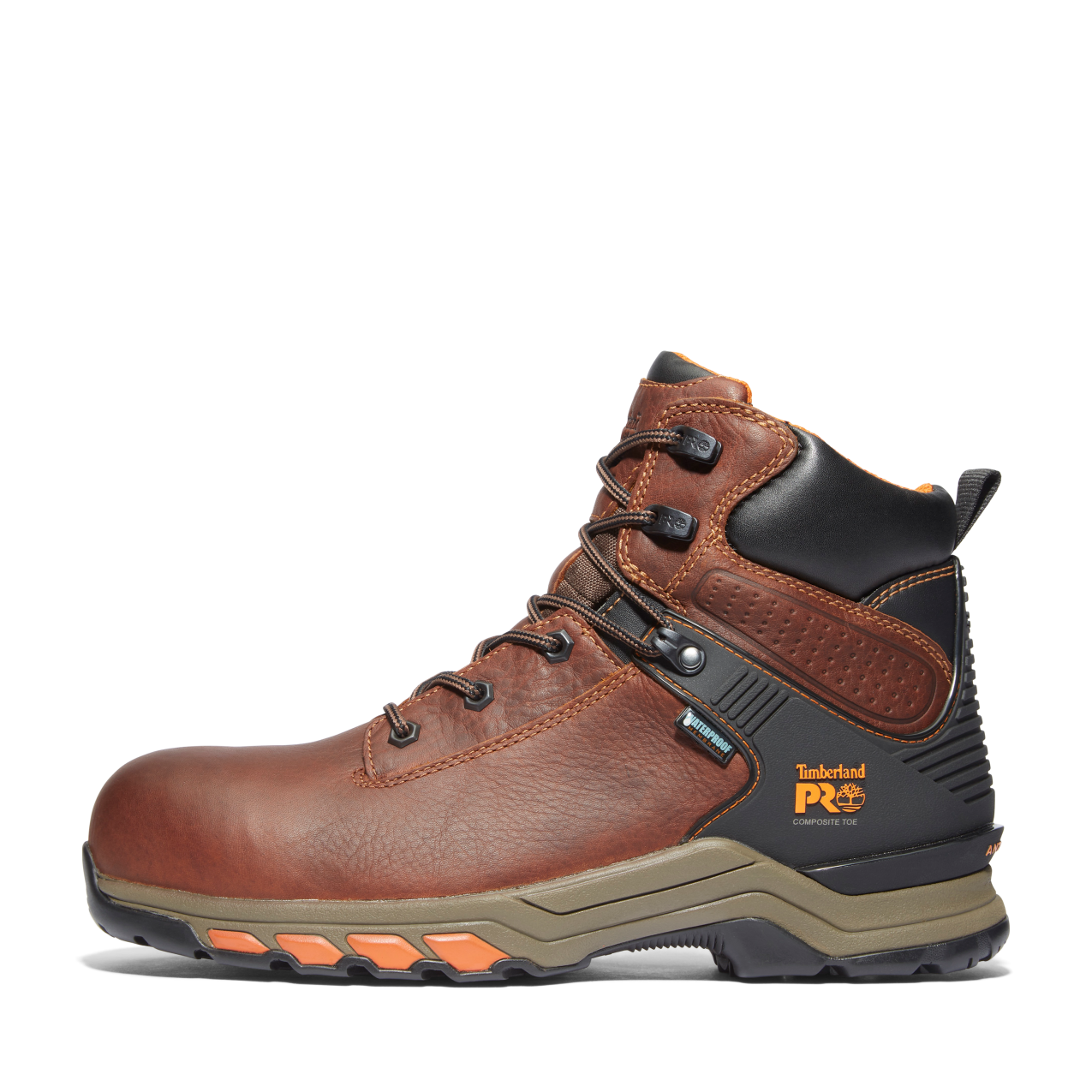 Men's Timberland PRO 6IN HYPERCHARGE NT WP - BROWN - TB1A1Q542141
