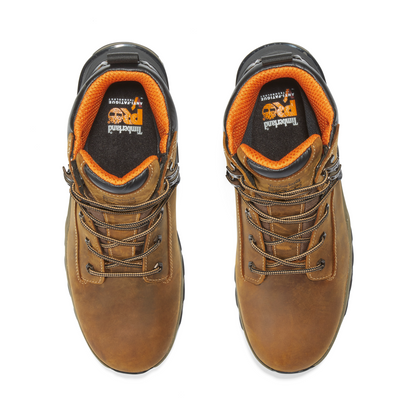 Men's Timberland PRO 6IN HYPERCHARGE WP - BROWN - TB1A1Q562141