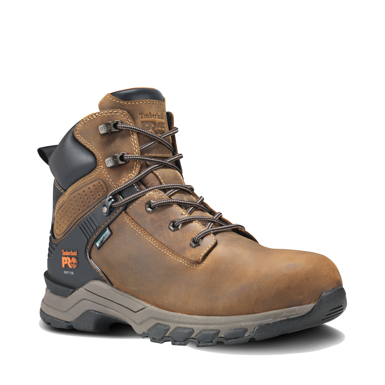 Men's Timberland PRO 6IN HYPERCHARGE WP - BROWN - TB1A1Q562141