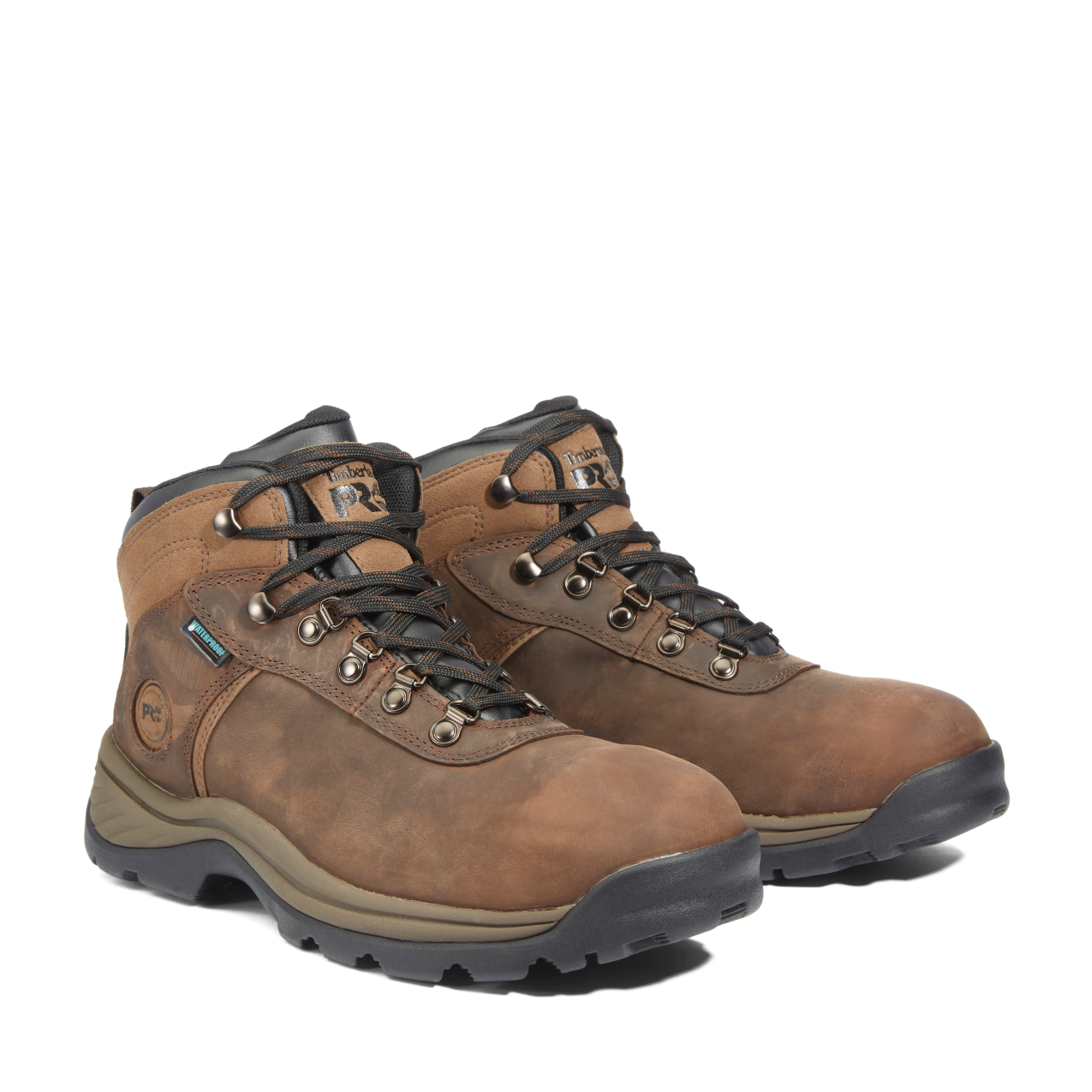 Men's Timberland PRO FLUME WORK ST WP - BROWN - TB1A1Q8V2141