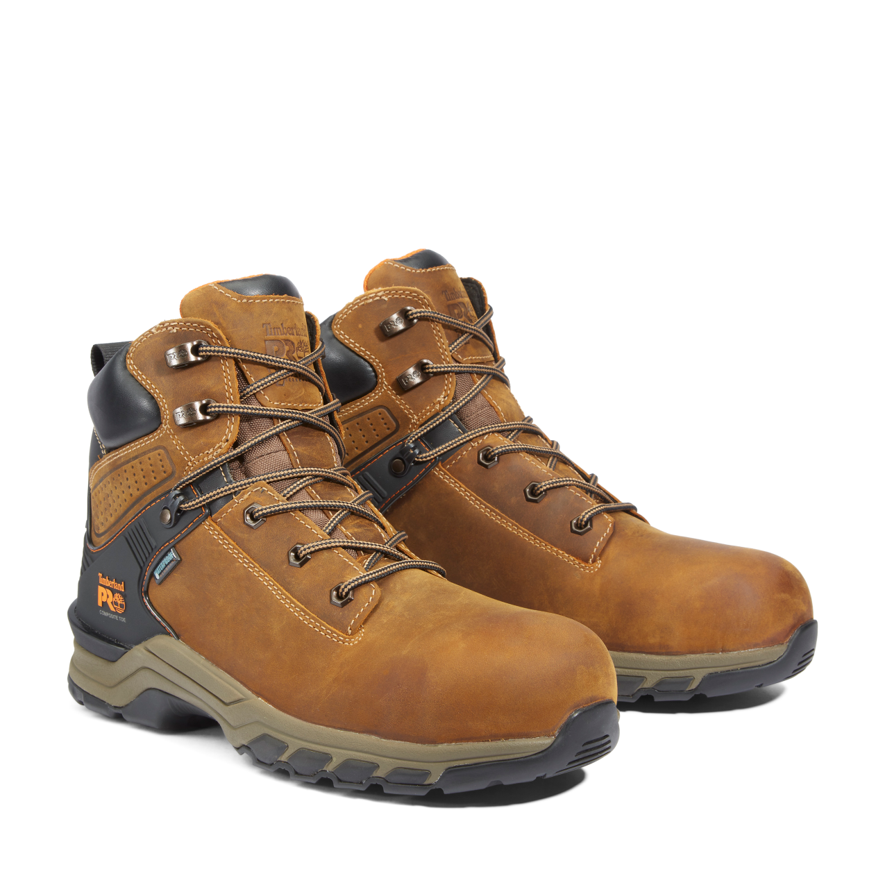 Men's Timberland PRO 6IN HYPERCHARGE NT WP - BROWN - TB1A1RVS2141